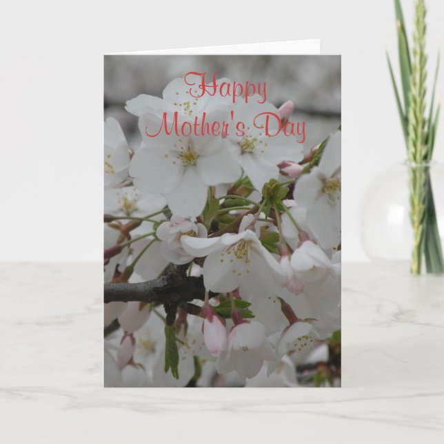 Cartão Blank Inside Happy Mother's Day Card (Frente)