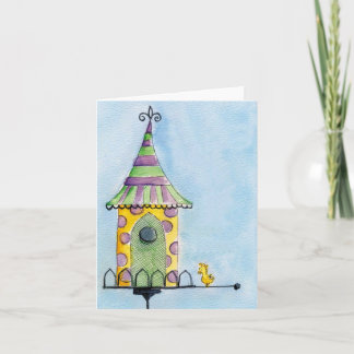Cartão blank note card