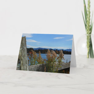 Cartão Blank Note Card Adirondack Lake Placid, NY