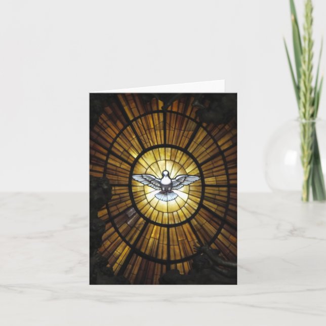 Cartão Blank Note Card--Dove (Frente)