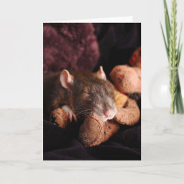 Cartão Blank Rat Card