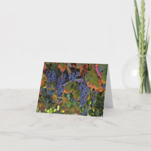 Cartão Blank Wine Note Cards