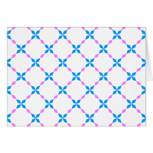 Cartão Blau rosa Bayrisch