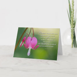 Cartão Bleeding heart encouragement card