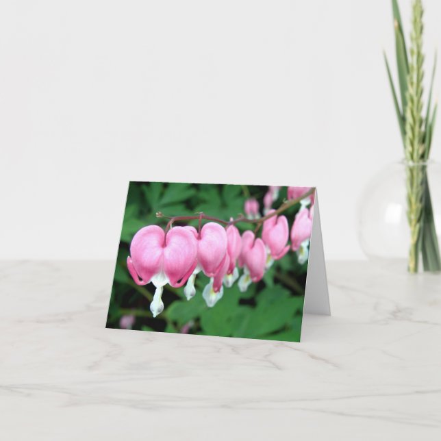Cartão Bleeding Heart Note Card (Frente)