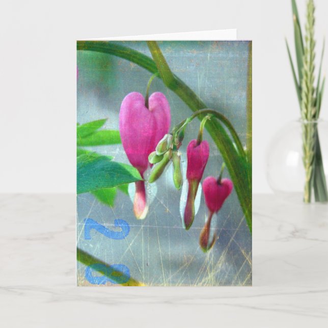 Cartão Bleeding Hearts (Frente)