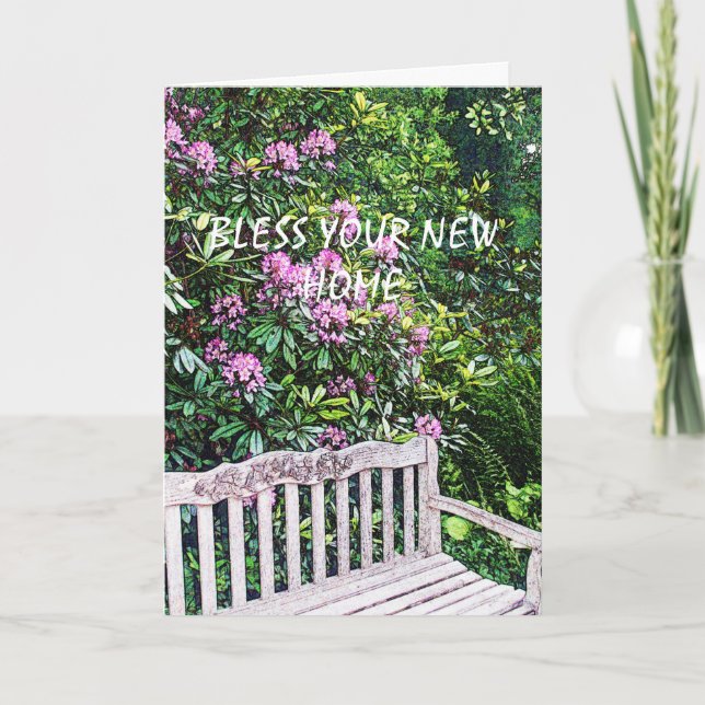 CARTÃO BLESS YOUR NEW HOME (Frente)