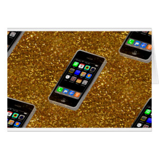 Cartão bling de celular