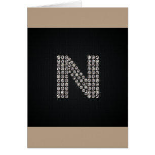 Cartão bling - N