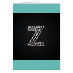 Cartão bling - Z