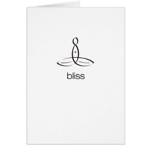 Cartão Bliss - Estilo regular preto