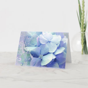 Cartão Bliss greeting card Lavender-Blue Hydra