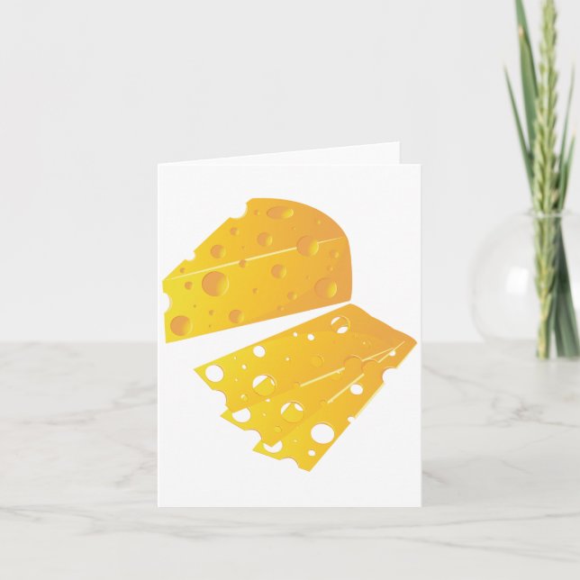 Cartão Block Of Cheese Note Cards (Frente)