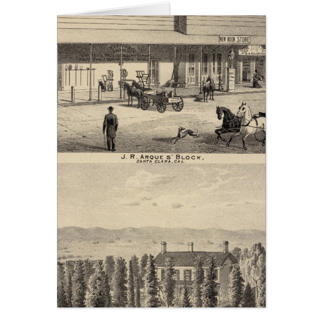 Cartão Bloco Arques, residência Hester (Frente)