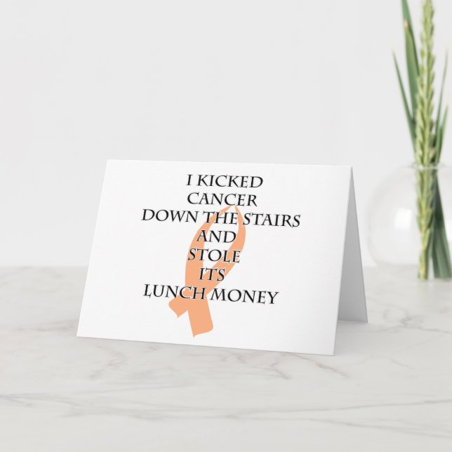 Cartão Bloco de canceres (Fita de Pêssego) (Frente)