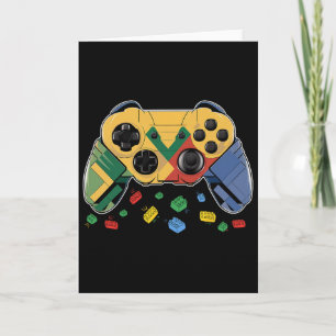 Cartão Bloco de Construção de Bloco de Jogo de Vídeo de C