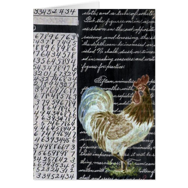 Cartão Bloco de frango 2 (Frente)