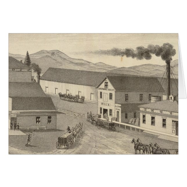 Cartão Bloco I, Livermore (Frente Horizontal)