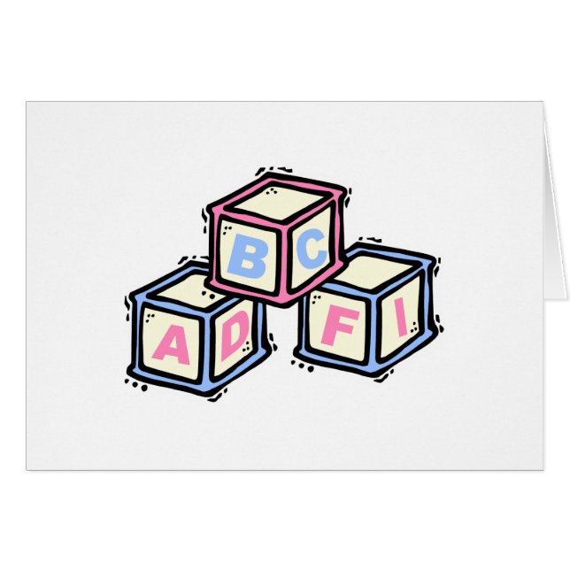 Cartão blocos (Frente Horizontal)