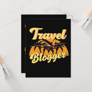 Cartão Blogueiro de Viagens