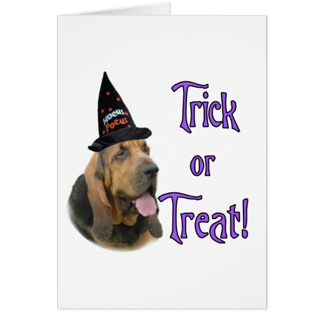 Cartão Bloodhound Trick (Frente)