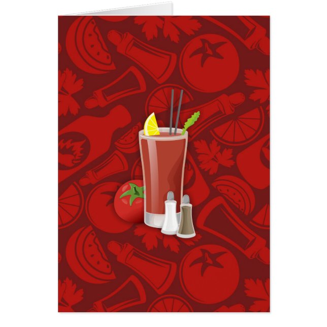 Cartão Bloody Mary (Frente)