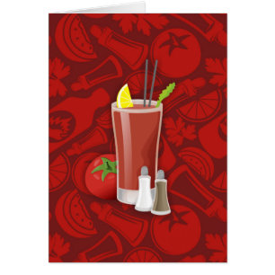 Cartão Bloody Mary