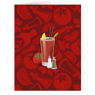 Cartão Bloody Mary