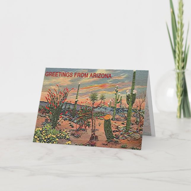 CARTÃO BLOOMING DESERT NOTE CARDS (Frente)