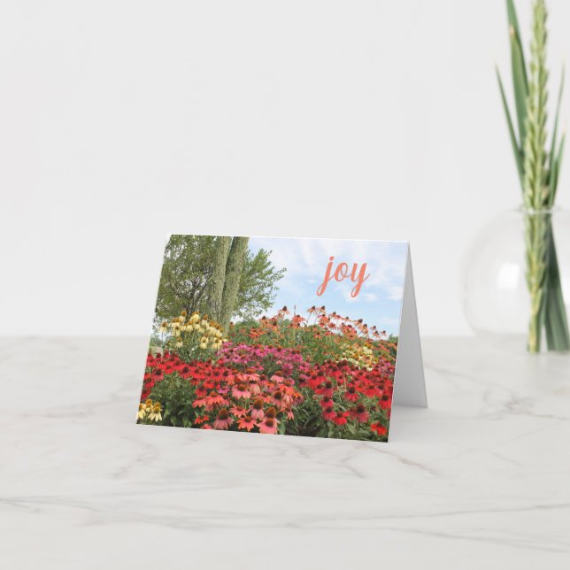 Cartão Blooming Joy Note Cards (Frente)
