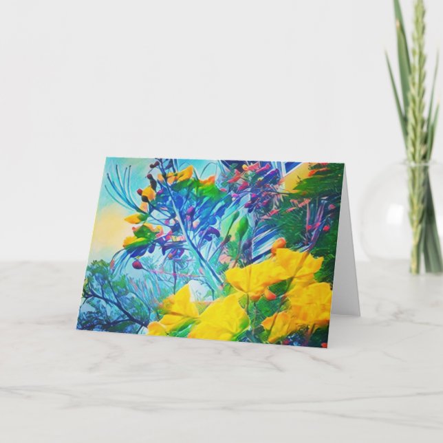 Cartão Blooms (Frente)