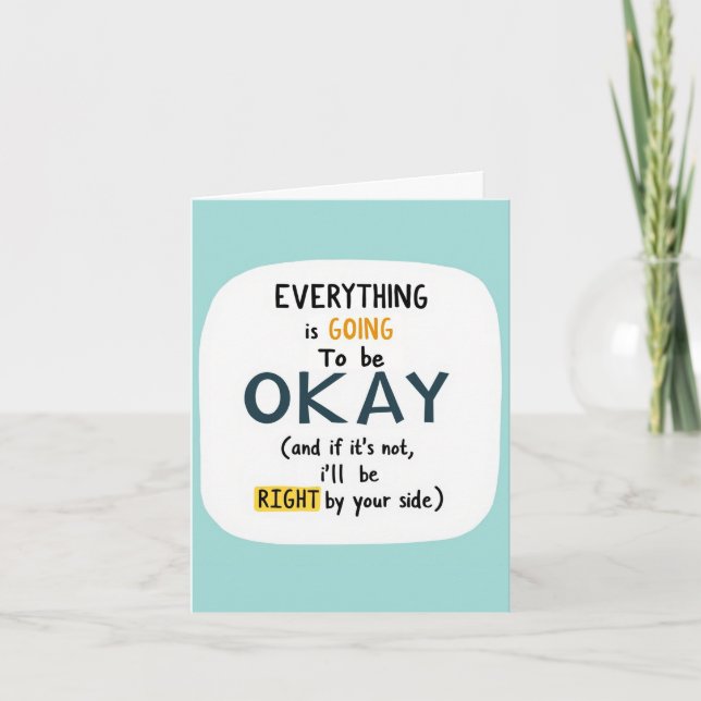 Cartão Blooms cor-de-rosa Aquarela BEM EM BREVE (Frente)