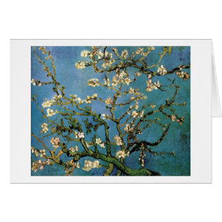 Cartão Blossoming Almond Tree Van Gogh Fine Art
