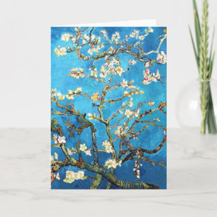 Cartão Blossoming Almond Tree Van Gogh Fine Art