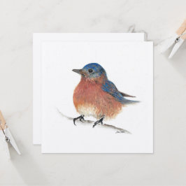 Cartão Blue Bird