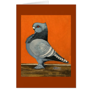 Cartão Blue Blondinette Pigeon