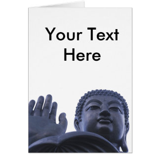 Cartão Blue Buddha