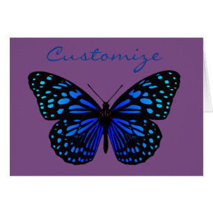 Cartão blue butterfly Thunder_Cove