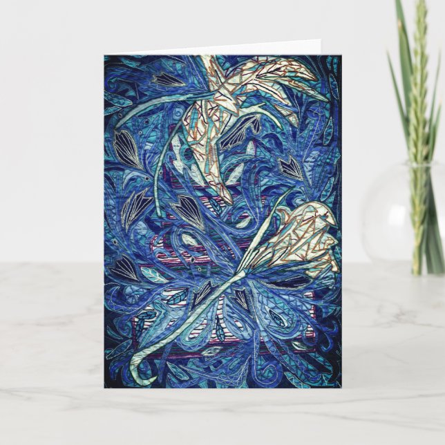 Cartão Blue cake (Frente)