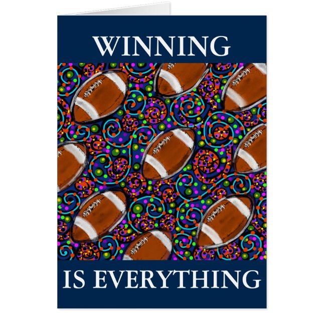 Cartão Blue da Arte do Futebol (Frente)