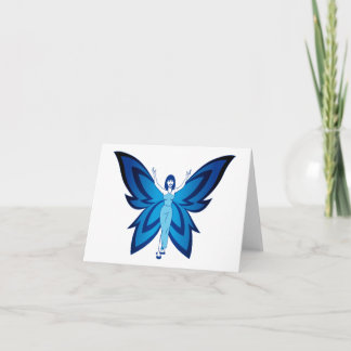 Cartão Blue Faery note cards (envelopes included)