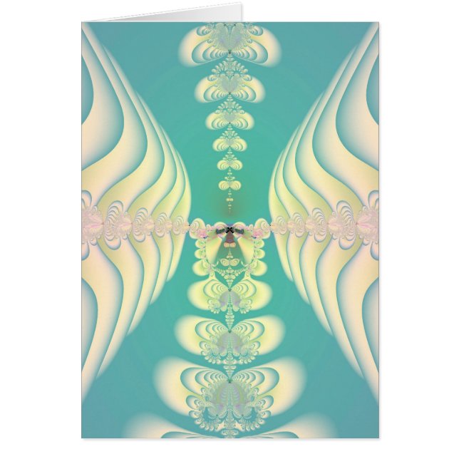 Cartão Blue Fairy Tale (Frente)