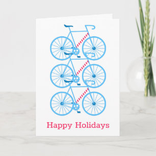 Cartão Blue Holiday Bikes