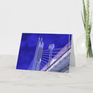 Cartão Blue Jiefang Bridge