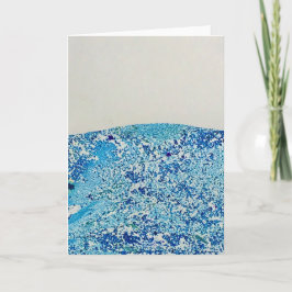 Cartão Blue Marble Art