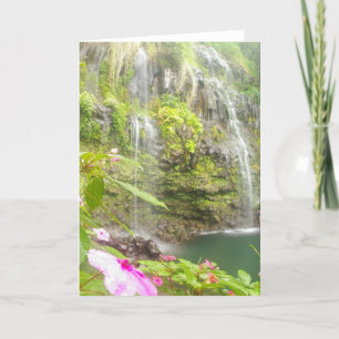 Cartão Blue Pools Hana Maui