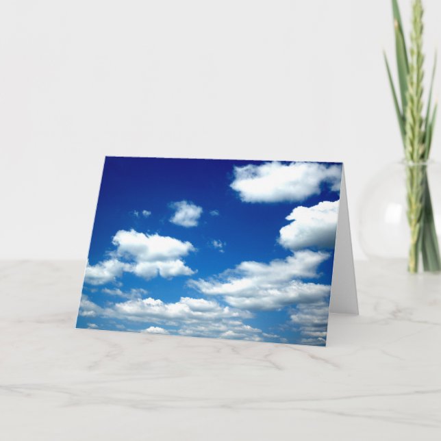 Cartão Blue Skies Card (Frente)