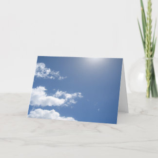 Cartão Blue Skies note cards