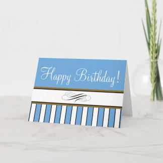 Cartão Blue Strike "Birthday Card"