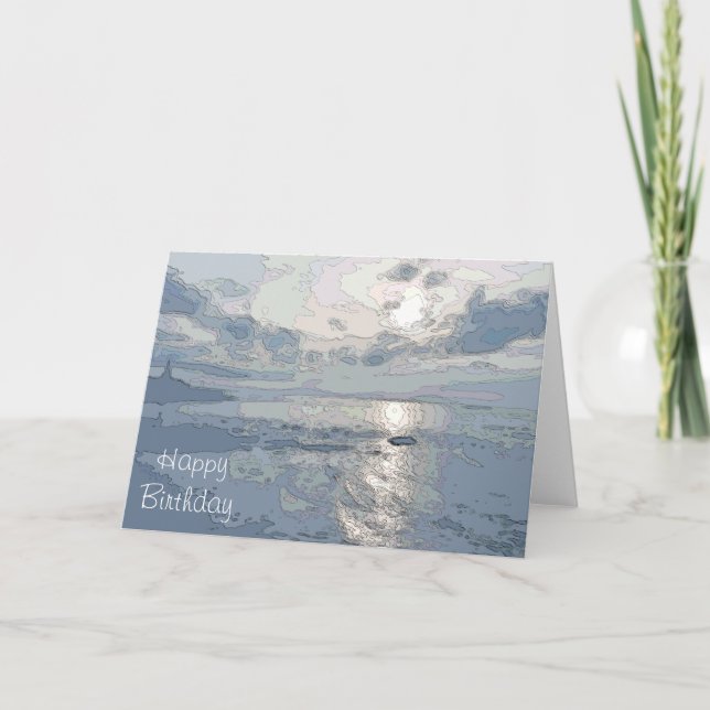 CARTÃO BLUE SUNSET (Frente)